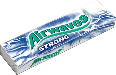 Produktbild von Airwaves STRONG Kaugummis 30 Pack à 12 Dragees