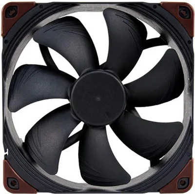 Produktbild von Noctua NF-F12 IndustrialIPPC-2000, Ventilator, 12 cm, 2000 RPM, 121,8 m³/h, Schwarz, Braun