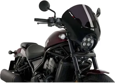 Produktbild von PUIG 21104F Dark Night passend fuer HONDA CMX 1100 REBEL Stark getönt