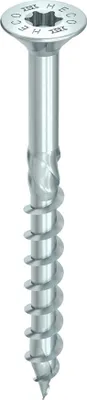 Produktbild von Heco -TOPIX-plus 3,0x40 Teilgewinde T-10 Senkkopf verzinkt blau, A3K, 60158