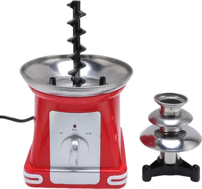 Obrázek produktu pro 3-úrovňová mini čokoládová fontána z nerezové oceli elektrický fondue stroj pro narozeninové oslavy EU zástrčka 220V