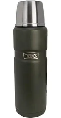 Produktbild von King Isolierflasche 470 ml Armeegrün - Thermos