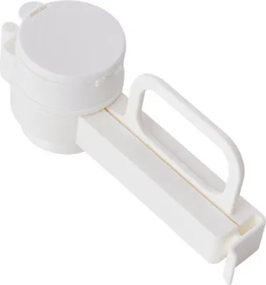Produktbild von Verschlussklammer für Lebensmittelbeutel mit Ausgießer, auslaufsicherem Deckel, 17 cm, Snack-Clip-Set für Müsli, Snacks und mehr