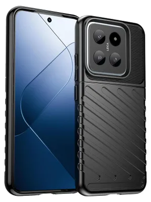 Zdjęcie produktu dla Etui na telefon komórkowy do Xiaomi 14 Pro Thunder Case TPU antypoślizgowa osłona ochronna