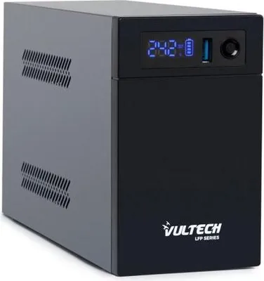 Produktbild von Vultech UPS1000VA-LFP Unterbrechungsfreie Stromversorgung (USV) Line-Interaktiv 1 kVA 530 W 2 AC-Ausgänge