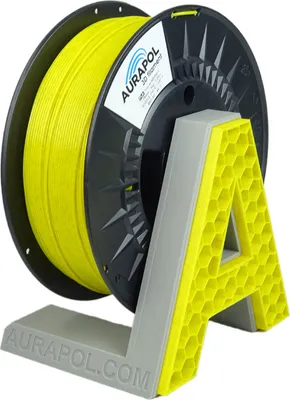 Zdjęcie produktu dla AURAPOL PLA 3D Filament Yellow Marble 1 kg 1,75 mm