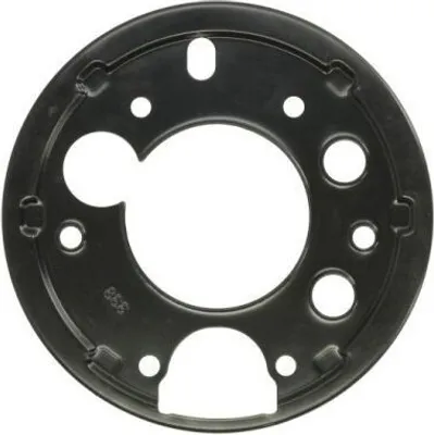 Produktbild von BLIC Spritzblech Bremsscheibe für VW LT 28-46 II Kastenwagen (2DA, 2DD, 2DH) 1. Hinten Rechts 6508-03-3546876K Ankerblech