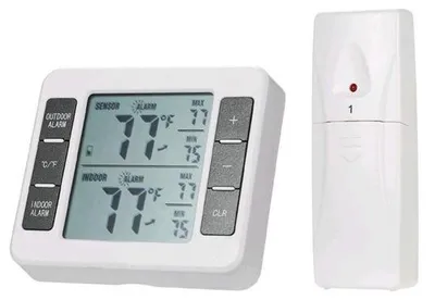 Imagen del producto de Termómetro digital con alarma de mínimo/máximo y 1 sensor