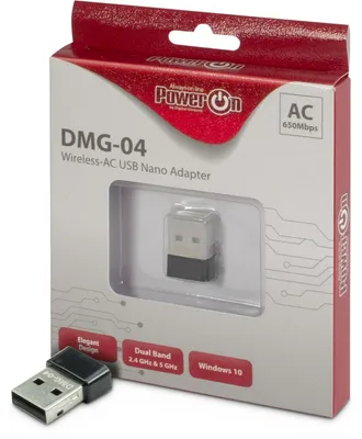 Produktbild von Inter-Tech DMG-04 - Netzwerkadapter - USB 2.0