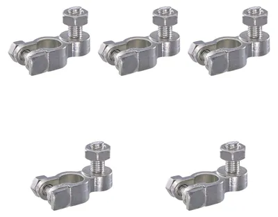 Produktbild von 5 Batteriepolklemmen Ø 15,9 mm Messing Pressteil HELLA für diverse Fzg.