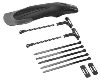 Image de Protection pour vélo, installation facile, protection durable, garde-boue arrière