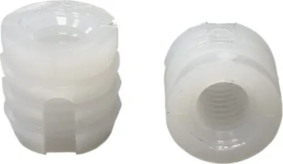 Produktbild von Kunststoff weiß Polyamid M6 10x11 mm - 12 St. - Einleimmuffen Einschlagschrauben