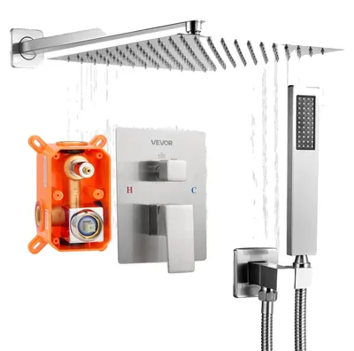 Produktbild von VEVOR Duscharmatur Regenduschsystem fürs Badezimmer Duschsystem mit 305 mm quadr