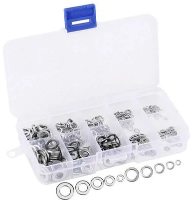 Image de Jeu de vis en acier inoxydable M2-M6 avec boîtier en plastique