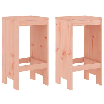 Produktbild von Barhocker 2 Stk. 40x36x75 cm Massivholz Douglasie