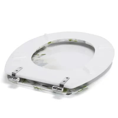 Immagine prodotto di MSV Sedile WC Coperchio del WC Anima in legno MDF "Sofaia" Cerniere in acciaio inox - qualità elevata e stabile