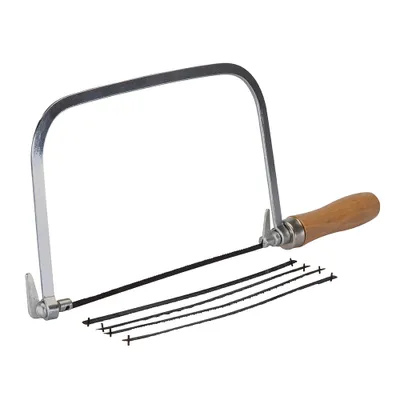 Produktbild von Laubsäge mit 5 Sägeblättern 170 mm