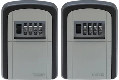 Produktbild von ABUS KeyGarage™ 707 - Schlüsselbox zur Wandmontage - Small - 2er Set