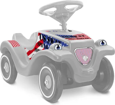 Produktbild von Design Sticker Set kompatibel mit BIG Bobby Car Classic – Selbstklebende Aufkleber für Spielauto, Kratzfest, Wasserfest, Matt R194-08