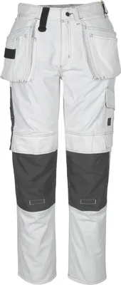 Produktbild von Hose mit Hängetaschen MASCOT® Atlanta Weiß, Gr. 90 C60 MASCOT 06131-630-06