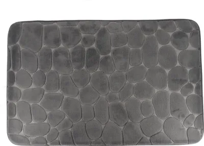 Produktbild von Tendance Badematte dunkelgrau 50 cm x 80 cm x 0,8 cm Badezimmer Dekoration