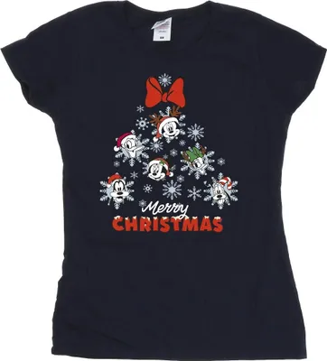 Zdjęcie produktu dla Disney – koszulka damska „Mickey Mouse and Friends” BI33892 (L) (granatowa)