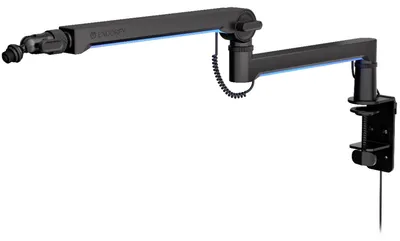Zdjęcie produktu dla ENDORFY EY0A010, Stojak do mikrofonu audycyjnego, Baza montowana do biurka, Czarny, 3/8 5/8", 18,2 cm, 77 cm