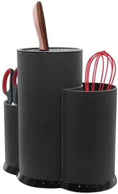 Productafbeelding van 3-in-1 Messenblok Zonder Messen, Zwart
