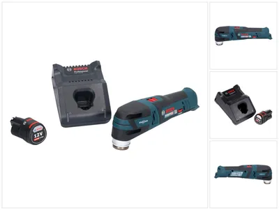 Obrázek produktu pro Bosch GOP 12V-28 Professional akumulátorová multifunkční fréza Starlock Brushless + 1x akumulátor 3,0 Ah + nabíječka