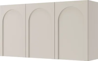 Produktbild von Selsey ARKADIA - Sideboard 3-türig mit gefrästen Fronten, greige 150 cm