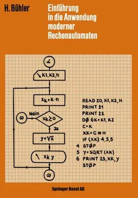 Obrázok produktu pre Einführung in die Anwendung Moderner Rechenautomaten