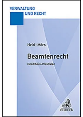 Produktbild von Beamtenrecht Nordrhein-Westfalen. Beamtenrecht NRW