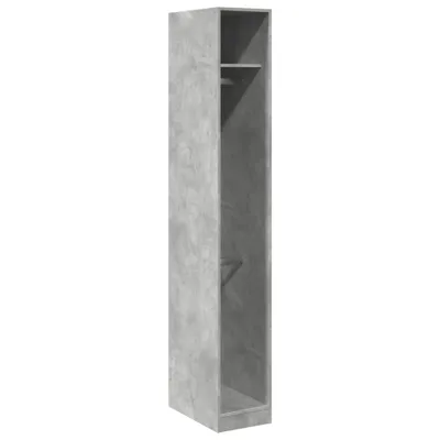 Obrázek produktu pro Šatní skříň betonově šedá 30 x 50 x 200 cm kompozitní dřevo