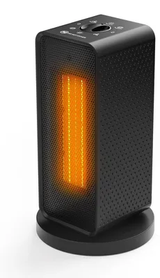 Obrázek produktu pro Elektrický topný ventilátor, úsporný, 1200 W/900 W, s automatickou oscilací