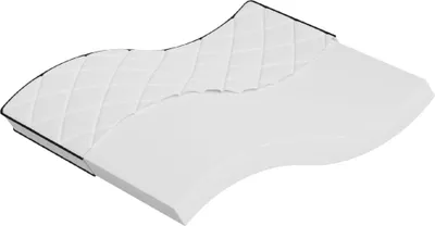 Obrázok produktu pre Penový matrac stredne mäkký 160x200 cm