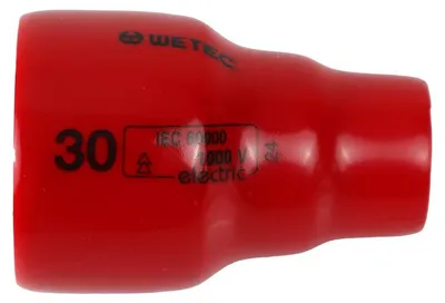 Obrázok produktu pre Šesťhranný kľúč WETEC, 1/2", 30 mm, 1000 V (nástrčný kľúč)