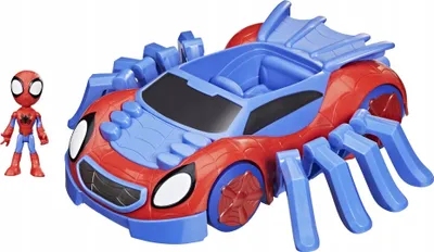 Produktbild von Hasbro Marvel Spidey & Friends Spider Crawler-Fahrzeug