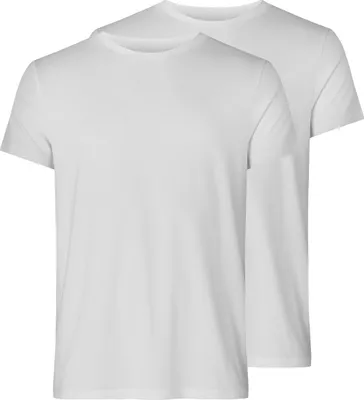 Produktbild von Resteröds 2er Pack Bamboo Unterhemd / Shirt kurzarm Weich und atmungsaktiv, Klassischer Look, In verschiedenen Farben erhältlich