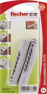 Produktbild von Universaldübel UX 14x75 K (hellgrau, 2 Stück)