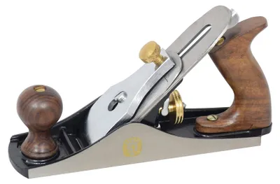 Produktbild von Spear & Jackson CSP4 Tischler-Putzhobel/Glätthobel Nr. 4 – Gusseisenkörper, präzisionsgefräste Auflagefläche, Klinge aus hochkohlenstoffhaltigem Stahl, für Möbelbau & Schreinerei