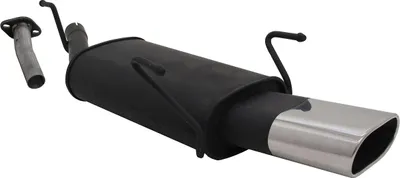 Zdjęcie produktu dla Sportowy układ wydechowy Novus do Opla Astry G Caravan 135x75mm z tłumikiem tylnym ABE