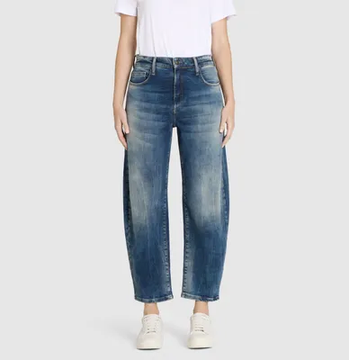 Produktbild von Mac - Damen 5-Pocket Jeans, Danni (3110-90-0389L), Größe:W42, Farbe:stormy tinted blue (D681)