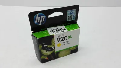 Produktbild von HP 920XL Gelb Original Tintenpatrone mit hoher Reichweite, Hohe (XL-) Ausbeute, Gelb, Tinte auf Farbstoffbasis, 1 Stück(e), 700 Seiten