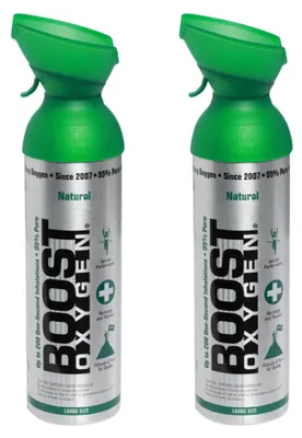 Produktbild von Zusätzlicher Sauerstoff in Dose Boost Oxygen Neutral, groß, 2x9L