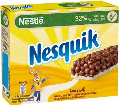 Produktbild von Nestle Nesquik Cerealienriegel (4 x 25 g)