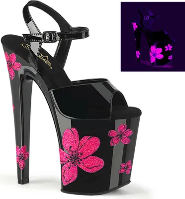 Produktbild von XTREME-809HB Damen Sandale von Pleaser, Schwarz EU 41, US 11