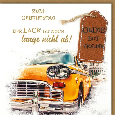 Produktbild von Geburtstag - CraftArt – Karte mit Umschlag 11