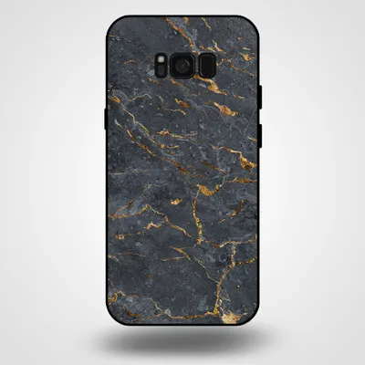 Produktbild von Smartphonica Telefon Fall für Samsung Galaxy S8 mit Marmor Druck - TPU zurück Abdeckung Fall Marmor Design - Gold Grau