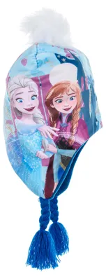 Produktbild von Disney Frozen Mädchen Wintermütze – Anna & Elsa 54 cm