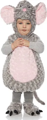 Produktbild von Süße Maus Baby- & Kleinkinderkostüm für Karneval Größe: M